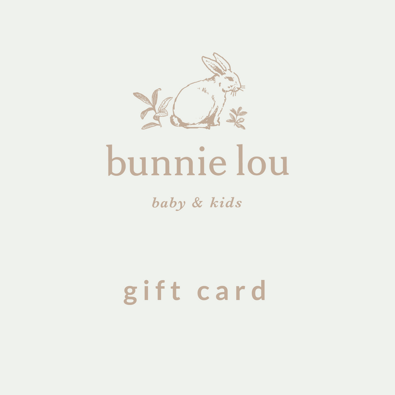 bunnie lou gift card