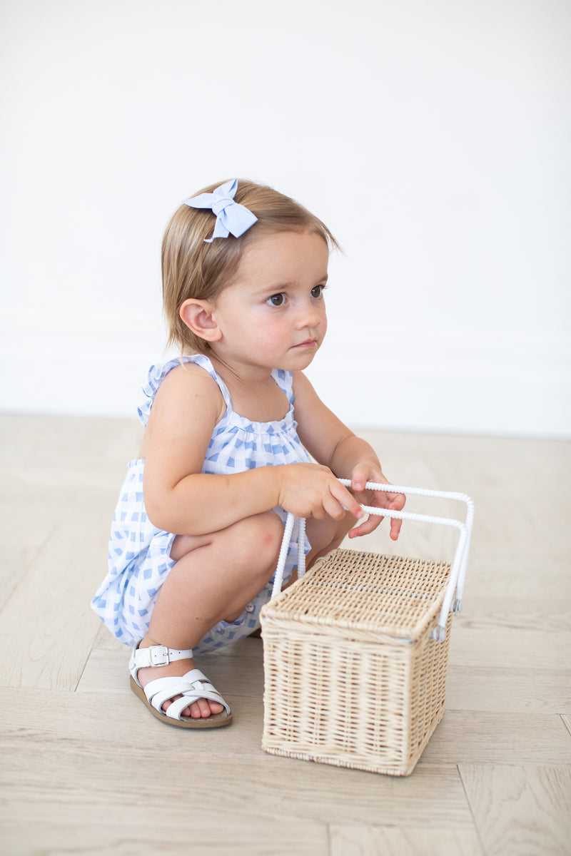 Baby girl clearance gingham romper